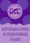Pamphlet cover: Information & Resource Pack; Glasgow Students for Choice; c.2023; GWL-2023-55-1