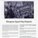 Handout (front): Glasgow Equal Pay Dispute; UNISON; 2018; GWL-2019-20