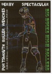 Programme: PRW vs Big Bucks High Rollers; Portsmouth Roller Wenches; 2012; GWL-2022-120-4