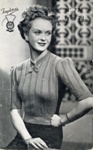 Knitting pattern: Short-sleeved Jumper; Templeton's Ayr Wools No. 774; GWL-2014-59-30