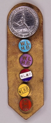 Badges: Women's League of Health & Beauty; W.O. Lewis (Badges) Ltd; GWL-2013-4-1