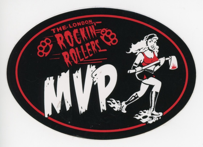 Sticker: London Rockin' Rollers MVP; London Rockin' Rollers; GWL-2015-131-15