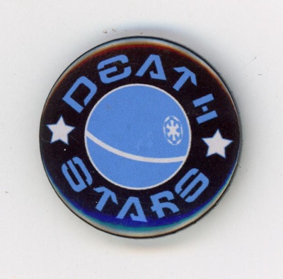 Badge: Death Stars; Glasgow Roller Derby; c.2011-19; GWL-2019-59-35