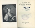 Front page: A Gallery of Scottish Women; Murray, Eunice G.; 1935; GWL-2025-83-4