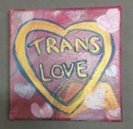 Placard: Trans Love; 2023; GWL-2023-57-1