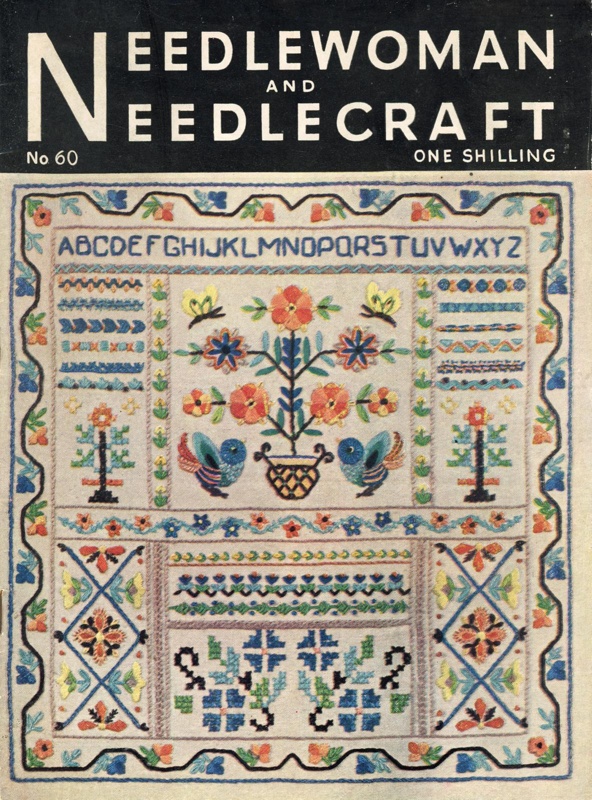 Magazine: Needlewoman and Needlecraft No. 60; Wm Briggs & Co Ltd; Oct 1954; GWL-2014-24-8