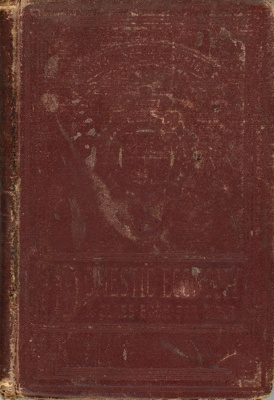 Front cover: Domestic Economy: A Class-Book for Girls; T. Nelson & Sons; 1876; GWL-2016-145
