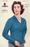 Knitting pattern: Classic Cardigan; Tills Yorkshire Wools Ltd; c.1950s; GWL-2015-94-48
