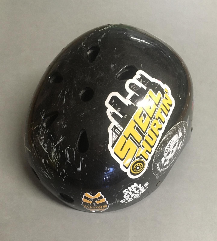 Roller Derby Helmet; Glasgow Roller Derby; c.2010; GWL-2012-22