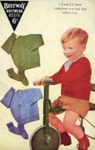 Knitting pattern: Child's Cardigan and Socks; Bestway Knitwear B2376; 1950-1951; GWL-2015-34-65