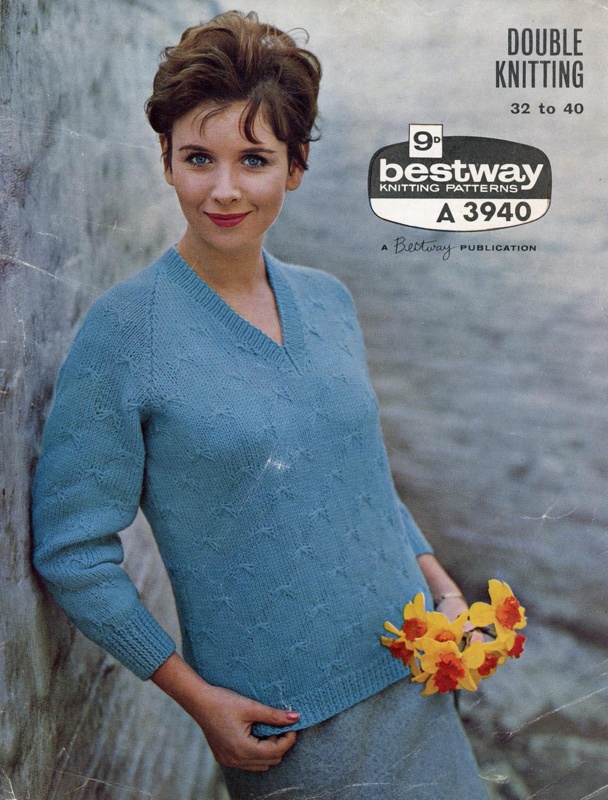 Knitting pattern: V-Neck Jumper; Bestway Knitting Patterns A 3940; GWL-2015-34-88