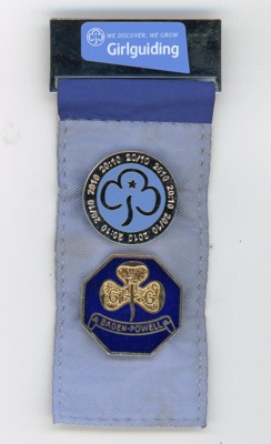 Guider Badge Tab; Girlguiding UK; c.2000s; GWL-2018-69-9