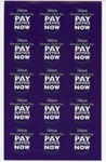 Stickers: Glasgow Equal Pay; UNISON; 2018; GWL-2019-69-19