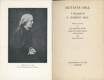 Front page: Octavia Hill: a Biography; Moberly Bell, Enid; 1942-43; GWL-2025-85-3