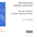 Catalogue title page: Wilhelmina Barns-Graham: The Joy of Colour; Bohun Gallery; 2018; GWL-2022-30-43