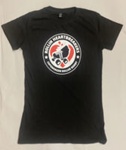 T-shirt: Roller Heartbreakers; Copenhagen Roller Derby; c.2010s; GWL-2015-131-17