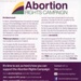 Flyer back: Time to Act! March for Choice; Abortion Rights Campaign; 2017; GWL-2022-152-27