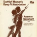 Programme cover: Accent on Movement; Scottish Women's Keep Fit Association; 1977; GWL-2019-15-1-5