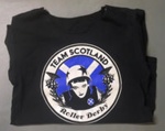 T-shirt: Team Scotland; Team Scotland Roller Derby; 2010s; GWL-2019-59-71