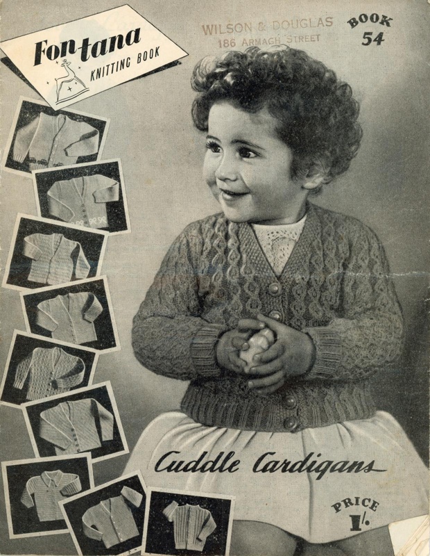 Knitting pattern: Cuddle Cardigans; Paragon Art Needlework Ltd; c.1940s-50s; GWL-2017-12-2