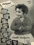 Knitting pattern: Cuddle Cardigans; Paragon Art Needlework Ltd; c.1940s-50s; GWL-2017-12-2