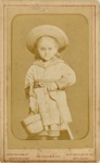 Carte de Visite photograph: Unidentified girl; A.L. Henderson; 1860-1887; GWL-2022-148-8