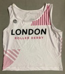 Vest front: London Roller Derby; London Roller Derby; c.2019-20; GWL-2024-58-1