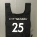 Sports bib: City Worker; Glasgow 2014; GWL-2015-58-15