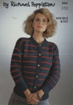 Knitting pattern: Ladies Patterned Cardigan; Richard Poppleton No. 0341; GWL-2021-4-51