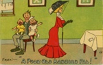Postcard front: From "A Poor Old Married Pal!"; Hutson Brothers Ltd; c.1911; GWL-2025-70-5