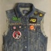 Sleeveless Denim Jacket; Auld Reekie Roller Girls; GWL-2022-50-4