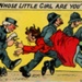 Postcard front: "WHOSE LITTLE GIRL ARE YOU"?; Tacon Bros; GWL-2024-106-6