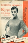 Knitting patterns: 10 Jumpers and Jerseys; Woman; 5 October 1957; GWL-2015-34-64