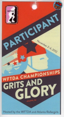 Participant pass: Grits and Glory; 2012; GWL-2019-59-40