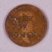 Penny (obverse): Votes for Women; 1906; GWL-2018-56. Photo credit: Becky Male