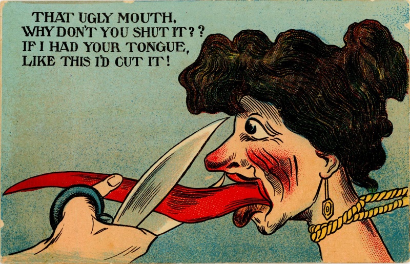 Postcard: That Ugly Mouth; GWL-2015-92-5