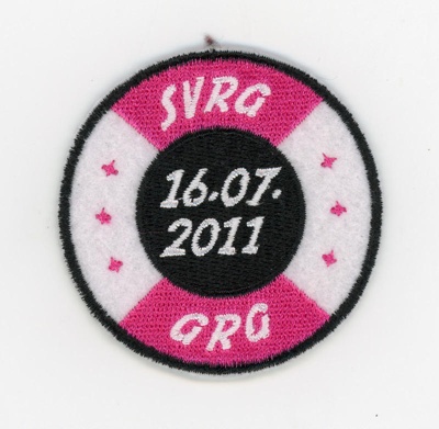 Patch: SVRG ~ GRG; Stuttgart Valley Roller Derby; 2011; GWL-2020-23-5