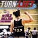 Zine cover: Turn Left #6; Brighton Rockers Roller Derby; May 2014; GWL-2015-29-3