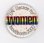 Badge: UN Decade for Women moves onto 2000; GWL-2015-111-44