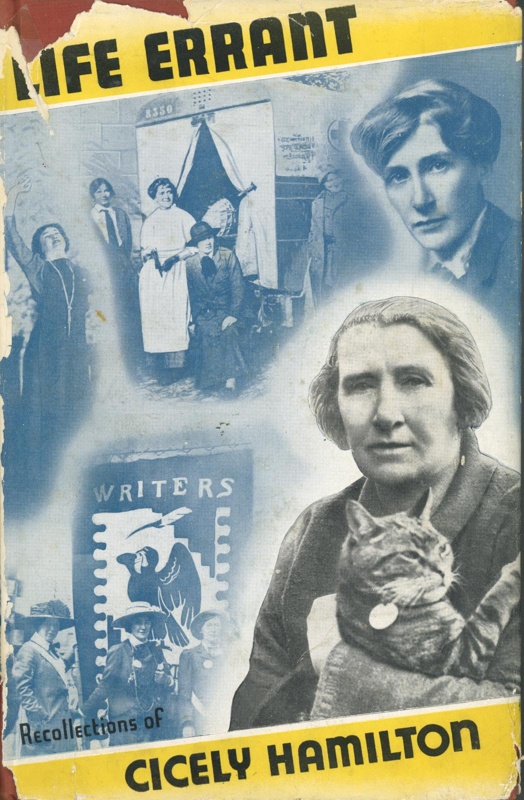 Front cover: Life Errant; Hamilton, Cicely; 1935; GWL-2025-88-1