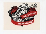 Roller Derby sticker tattoo; GWL-2019-95-45