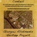 Leaflet back: Westthorn Allotments; Glasgow Allotments Heritage Project; GWL-2020-48-4-3
