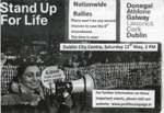 Flyer: Stand Up for Life; National Vigil for Life Committee; 2018; GWL-2022-152-22