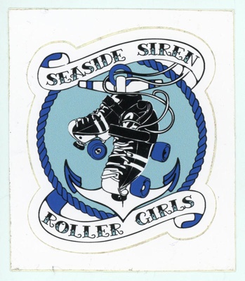 Sticker: Seaside Siren Roller Girls; Seaside Siren Roller Girls; 2009-18; GWL-2025-118-35