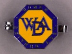 Badge: WDA; Women Drivers Association; c.1970s; GWL-2013-13-1