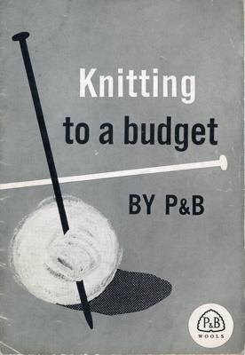 Booklet: Knitting to a Budget; Patons & Baldwins Ltd; GWL-2015-34-49