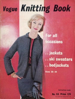 Vogue Knitting Book No. 55; The Condé Nast Publications Ltd; 1960; GWL-2015-44-16