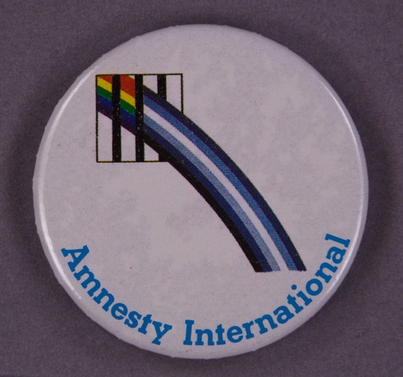 Badge: Amnesty International; Amnesty International; GWL-2013-50-67
