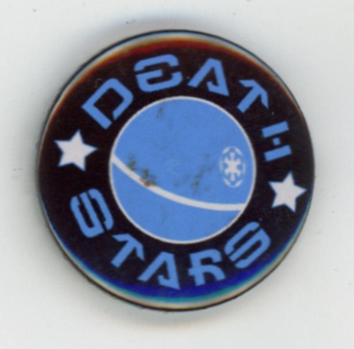 Badge: Death Stars; Glasgow Roller Derby; c.2011-13; GWL-2013-32-2