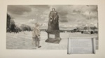 Print titled 'Mary Barbour Monument' by Sharon Thomas